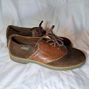 Bass Shoes Women's Brown Saddle Oxford Size 5 M 4701 W